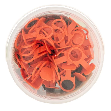 Комплект зажим + клин для системы выравнивания плитки СВП Кольцо, 50/50 шт. в ведре Сибртех 88112 купить в Надыме