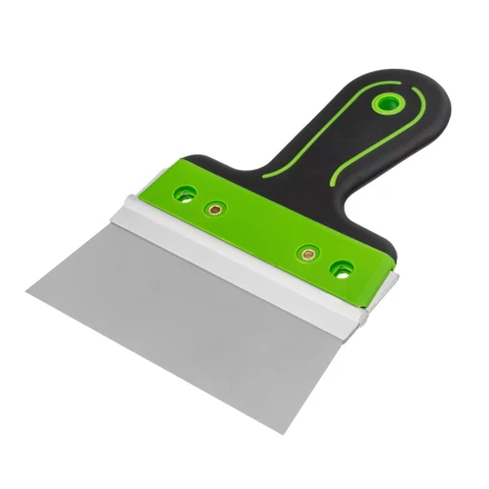 Шпатель фасадный Сибртех, нержавеющая сталь 420S45, 150 мм, 2-компонентная ручка, 85590 купить в Надыме