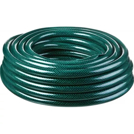 Шланг РОСТОК КЛАССИК поливочный, 8 атм., армированный, 3-х слойный, 1"х25м 40308-1-25 купить в Надыме