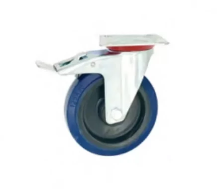 Колесо поворотное резина SRCLb 93 75 мм с тормозом (F) 1027240 купить в Надыме