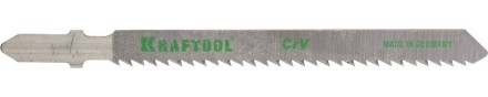 Полотна KRAFTOOL, T101BR, для эл/лобзика, Cr-V, по дереву, фанере, ламинату, обратный рез, EU-хвост., шаг 2,5мм, 75мм, 5шт 159516-2.5-S5 купить в Надыме