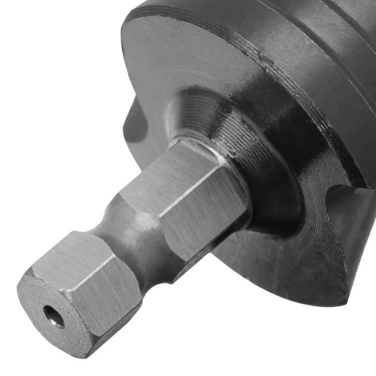 Сверло ступенчатое Denzel 723605, 9-12-15-18-21-24-27-30-33-36 мм, Р6М5, 6-гр. хвостовик купить в Надыме