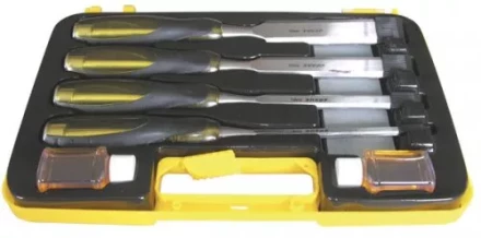 Набор стамесок-долот 6,12,20,26 мм + брусок 5 предметов пластиковый кейс Энкор 10440 купить в Надыме