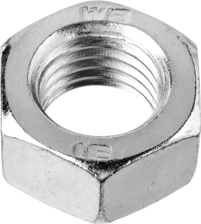 Гайка ГОСТ 5927-70, M20, 1 шт, кл. пр. 6, оцинкованная, ЗУБР 303556-20 купить в Надыме