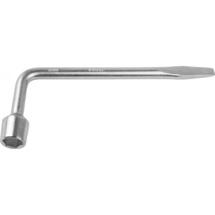 Ключ баллонный ЗУБР "МАСТЕР" L-образный, с монтажной лопаткой, 22мм 2753-22_z02 купить в Надыме