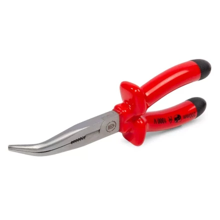 Длинногубцы изогнутые диэлектрические КВТ 200 мм (87101) купить в Надыме