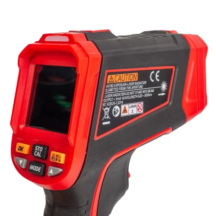 Лазерный бесконтактный цифровой пирометр КВТ KT 655 до 1380°C (87247) купить в Надыме