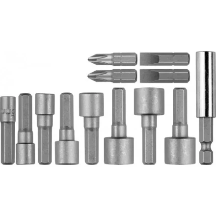 Набор STAYER "PROFI" Биты с магнитным адаптером и торцевыми головками, 13 предметов 2611-H13 купить в Надыме