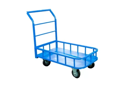 Тележка платформенная TOR ТП-МБ (500х800) с бортами (колеса 160мм) 1047888 купить в Надыме