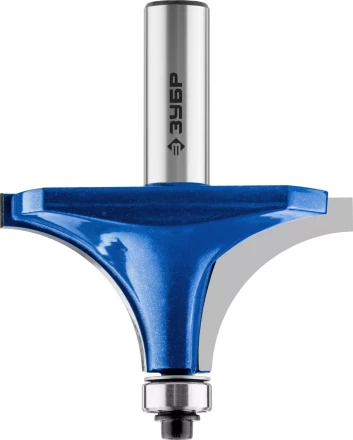 ЗУБР 63.5 x 32 мм, радиус 25 мм, фреза кромочная калевочная №1, Профессионал (28701-63.5) купить в Надыме