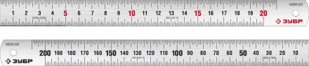 ЗУБР Про-20, длина 0.20 м, усиленная нержавеющая линейка, Профессионал (34280-020) купить в Надыме