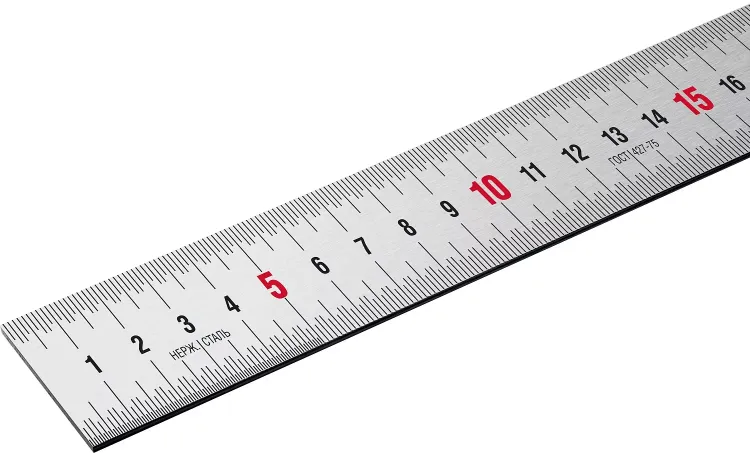 ЗУБР Про-20, длина 0.20 м, усиленная нержавеющая линейка, Профессионал (34280-020) купить в Надыме