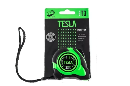 Рулетка TESLA 3м х 16мм (T-3) купить в Надыме