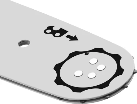 ЗУБР тип 5, шаг 0.325, паз 1.5 мм, 50 см, шина для бензопил (70205-50) купить в Надыме