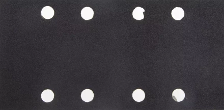 Лист шлиф. универсал. URAGAN "Оптимален для твердых пород дерева" 8 отверстий по линии, для ПШМ, P120, 80х166мм, 10шт 907-22101-120-10 купить в Надыме