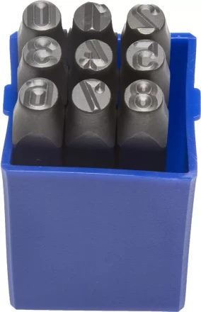 Клейма ЗУБР цифровые арабские, шрифт 8мм 21501-08_z01 купить в Надыме