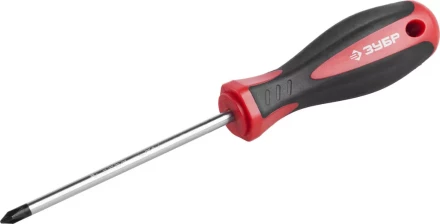 Отвертка ЗУБР "МАСТЕР", Cr-v, эргономичная двухкомпонентная рукоятка, PH1x100мм 25062-1-100_z03 купить в Надыме
