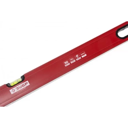 Уровень ЗУБР "МАСТЕР" "УС - 5" коробчатый усиленный, фрезерованный, 3 глазка, крашенный, с ручками, 150см 34585-150 купить в Надыме