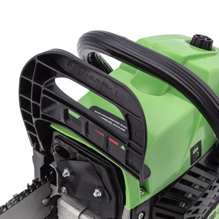 Пила цепная бензиновая Сибртех БП-5245 95209, 52 см3, шина 45 см, шаг 0.325, паз 1,5 мм, 72 звена купить в Надыме