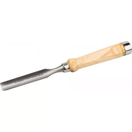 Стамеска-долото ЗУБР "ЭКСПЕРТ" полукруглая с деревянной ручкой, хромованадиевая сталь, 20мм 1822-20_z01 купить в Надыме
