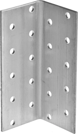 Крепежный угол ЗУБР "МАСТЕР" равносторонний, 100х40х40мм, 1шт 310206-100-040 купить в Надыме