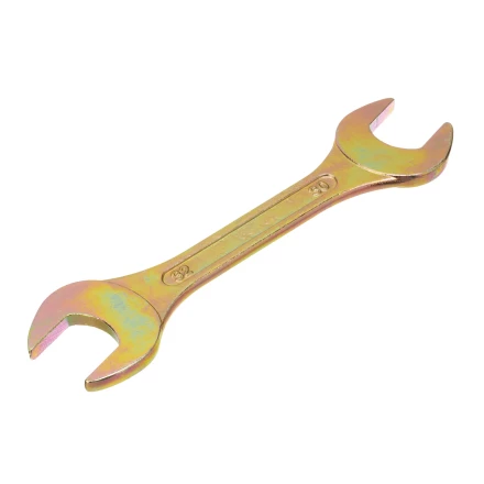 Набор ключей рожковых Сибртех 15281, 6-32 мм, 12 шт, желтый цинк купить в Надыме