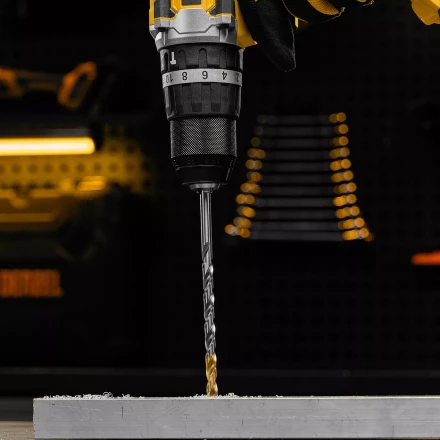 Сверло спиральное по металлу Denzel, 7,5 х 156 мм, Р6М5, Golden Tip, удлиненное, 718259 купить в Надыме