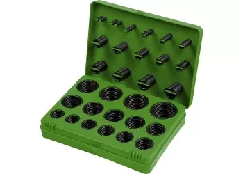 Набор резиновых уплотнительных прокладок D 7 - 53 мм 404 предметов СИБРТЕХ 47597 купить в Надыме