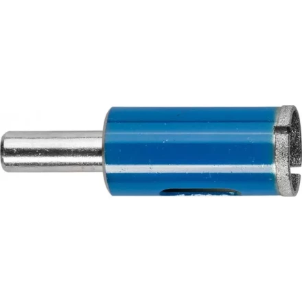 Сверло ЗУБР алмазное трубчатое по стеклу, зерно 100, 18мм 29860-18 купить в Надыме