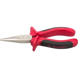 Тонкогубцы ЗУБР "МАСТЕР" хромированные, 160мм 22025-3-16