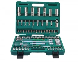 Набор головок торцевых 1/2"DR 10-32мм 1/4"DR 4-14мм 94предмета Jonnesway S04Н52494S 47400