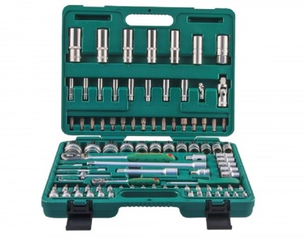 Набор головок торцевых 1/2&quot;DR 10-32мм 1/4&quot;DR 4-14мм 94предмета Jonnesway S04Н52494S 47400 купить в Надыме