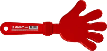 Ладошка-хлопушка болельщика пластиковая, ЗУБР 69999 купить в Надыме