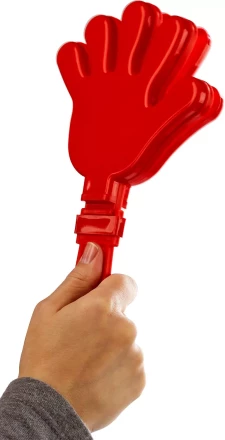 Ладошка-хлопушка болельщика пластиковая, ЗУБР 69999 купить в Надыме