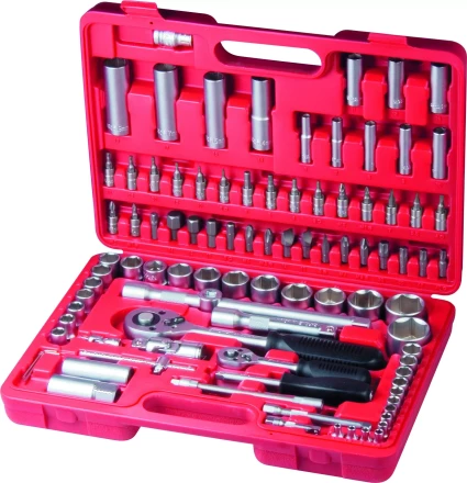 Набор слесарно-монтажный с квадратами 1/4 и 1/2 94 предмета MATRIX 13580 купить в Надыме