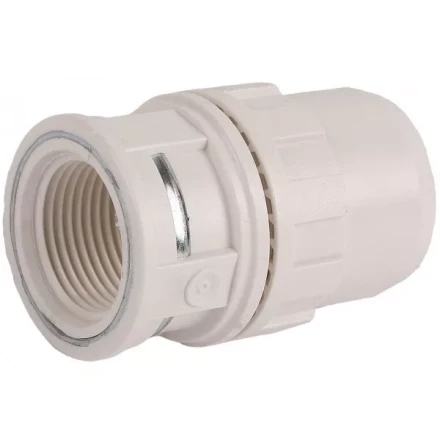 Муфта ЗУБР "ШиреФит" соединительная, "штуцер с гайкой - внутренняя резьба", 32мм-1" 51462-32-1 купить в Надыме