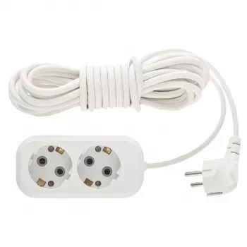 Удлинитель бытовой серия УХз-10-205, с заземлением, 5м, 2 роз., 10А Stern 95762 купить в Надыме