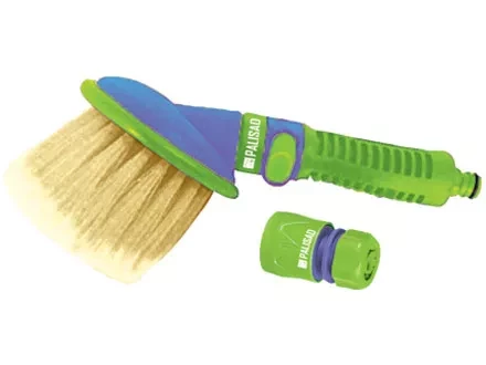 Моечный набор (щетка со штуцерной посадкой и быстросъемный соединитель)  PALISAD 65192 купить в Надыме