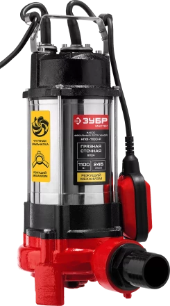 Насос фекальный с режущим механизмом НПФ-1100-Р серия МАСТЕР купить в Надыме