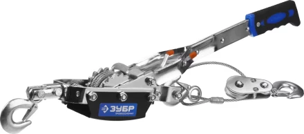 Лебедка ручная рычажная ЗУБР "ПРОФЕССИОНАЛ", тросовая, 4 т, 3 м, в сумке 43105-4-K купить в Надыме