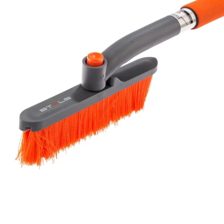 Щетка-сметка для снега со скребком поворотная голова 510 мм Stels 55305 купить в Надыме