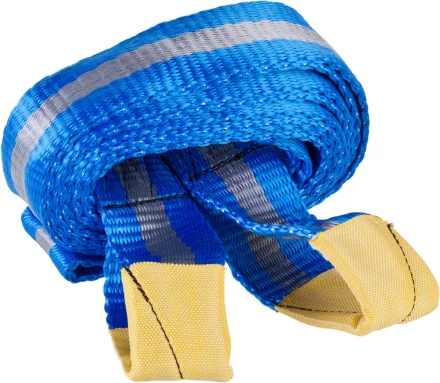 Трос буксировочный ЗУБР "ЭКСПЕРТ", 2 петли, сумка, 5м, 10т 61216-10 купить в Надыме