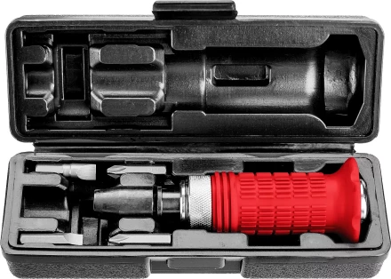 ЗУБР 6 предм., ударно-поворотная отвертка (2565) купить в Надыме