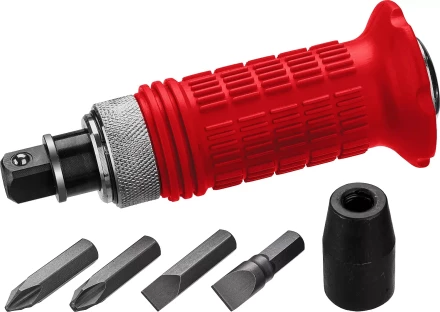 ЗУБР 6 предм., ударно-поворотная отвертка (2565) купить в Надыме