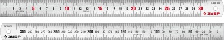 ЗУБР Про-30, длина 0.30 м, усиленная нержавеющая линейка, Профессионал (34280-030) купить в Надыме