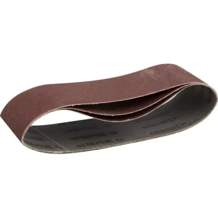 Лента шлифовальная бесконечная ЗУБР "МАСТЕР" на тканевой основе, для ЛШМ, P180, 75х457мм, 3шт 35541-180 купить в Надыме