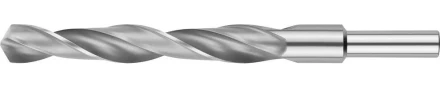 Сверло ЗУБР "МАСТЕР" по металлу с цилиндрическим хвостовиком, сталь Р6М5, винтовой прокат, D 14.0мм, L-160/108мм 4-29621-160-14 купить в Надыме