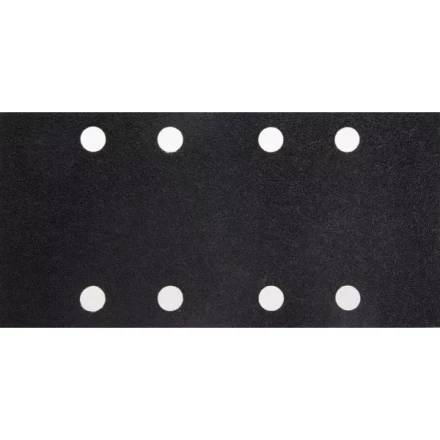 Лист шлиф. универсал. URAGAN "Оптимален для твердых пород дерева" 8 отверстий по линии, для ПШМ, P120, 80х166мм, 50шт 907-22101-120-50 купить в Надыме