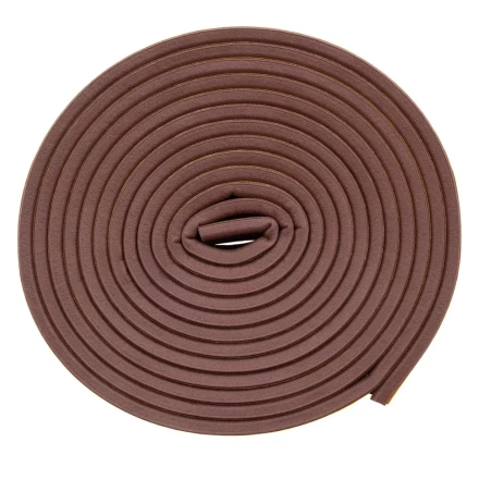 Уплотнитель резиновый, 24 м, профиль "P", коричневый Сибртех 88902 купить в Надыме