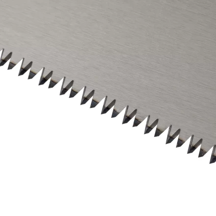 Ножовка по дереву, 450 мм, 9 TPI, зуб 3D, металлопластиковая рукоятка Denzel 24140 купить в Надыме
